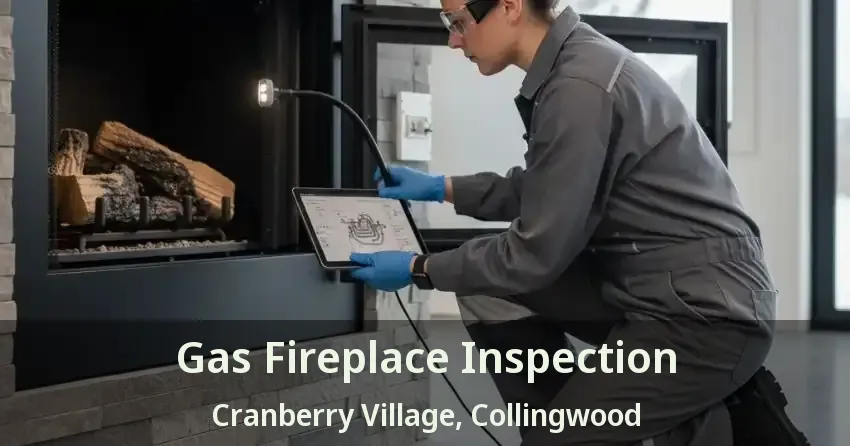 Gas Fireplace Inspection Cranberry Village, Collingwood - ON