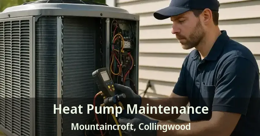 Heat Pump Maintenance Mountaincroft, Collingwood - ON