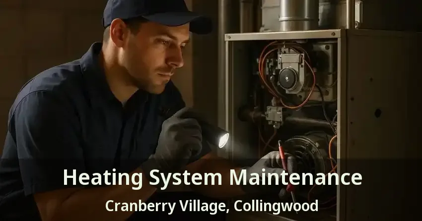 Heating System Maintenance Cranberry Village, Collingwood - ON