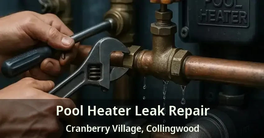 Pool Heater Leak Repair Cranberry Village, Collingwood - ON